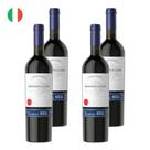 Kit 4 Vinhos Le Casine Montepulciano D'abruzzo Tinto Itália 750ml
