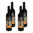 Kit 4 Vinhos Leone Di Venezia Palazzo Ducale Tinto Brasil 750ml