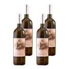 Kit 4 Vinhos Leone di Venezia Pinot Grigio 2022 Branco Brasil 750ml