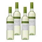 Kit 4 Vinhos Loureiro Verde DOC Branco Portugal 750ml