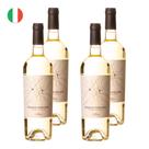 Kit 4 Vinhos Terre Natuzzi Bianco Toscana IGT Branco Itália 750ml