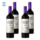 Kit 4 Vinhos The Grill Master Malbec Tinto Argentina 750ml Kit 4 Vinhos The Grill Master Malbec Tinto Argentina 750ml