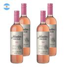 Kit 4 Vinhos The Grill Master Rosé Argentina 750ml Kit 4 Vinhos The Grill Master Rosé Argentina 750ml
