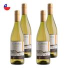 Kit 4 Vinhos Ventisquero Clásico Chardonnay Branco Chile 750ml Kit 4 Vinhos Ventisquero Clásico Chardonnay Branco Chile 750ml