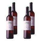 Kit 4 Vinhos Vila Ruiva Regional Alentejano Branco Portugal 750ml