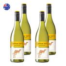 Kit 4 Vinhos Yellow Tail Chardonnay Branco Austrália 750ml