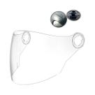 Kit 4 Viseira New Atomic / New Liberty 3 Cristal + Reparo Lateral