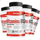 Kit 4 Vitamina B12 Cianocobalamina 480 Cáps Concentrado Natural Sem Sabor Original Cápsulas Teor Kit 4 Vitamina B12 Cianocobalamina 480 Cáps Concentrado Natural Sem Sabor Original Cápsulas Teor