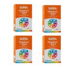 Kit 4 Vitamina C + Zinco Supra 60 Cápsulas - Herbamed
