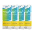 Kit 4 Vitamina D3 Zinco 2.000UI 20mg 30 Cápsulas Moles Kit 4 Vitamina D3 Zinco 2.000UI 20mg 30 Cápsulas Moles