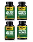 Kit 4 Vitaminas Ora-Pro-Nóbilis 120 capsulas 500mg 100% Suplemento Natural e original fibras