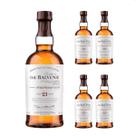 Kit 4 Whisky The Balvenie 21 Anos PortWood 700ml Single Malt