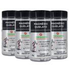 Kit 4 X Magnésio Quelato 433mg Meissen 120 Cápsulas Cada