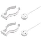 Kit 40 Abraçadeira T8 Para Lampada Tubular + 40 Soquete T8 Para Lampada Tubular Fluorescente ou Led