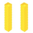 Kit 40 Caixas de PVC 4X4 Amarela 57500042 Tramontina