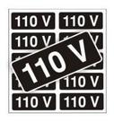 Kit 40 - Etiquetas Identificação Adesiva 110v / 220v