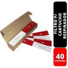 Kit 40 Faixa Refletiva Lateral 5x30cm Original 3M