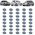 Kit 40 Kit Prato Assento Superior Mola Gol G5 Beetle Audi A3 Golf