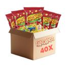Kit 40 Pacotes Salgadinhos Fandangos Presunto 35g Elma Chips