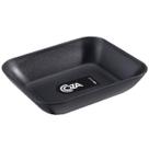 Kit 40 Pequenos Pratos Petisqueiras Essential Coza Molheiras 10x9cm Preto Sushi Plástico Kit 40 Pequenos Pratos Petisqueiras Essential Coza Molheiras 10x9cm Preto Sushi Plástico