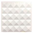 KIT 40 PLACAS 3D 50x50 cm PVC MODELO PIRAMIDE