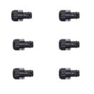 Kit 40 Un Conector Para Mangueira Santeno Adaptador 1 Irrigação Jardins e Hortas