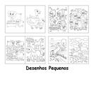 Kit 400 Desenhos para Colorir e Pintar