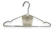 Kit 40x Cabides Ganhco De Roupas Aço Cromado Com Cavas