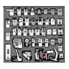 Kit 42 Calcadores Maquina Costura Doméstica Singer Janome Elgin Brother