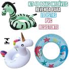Kit 48 Boias Infláveis Variadas Atacado para Loja e Evento