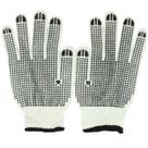 Kit 48 Pares Luva Malha Pigmentada Branca Tricotada Volk Ca46933