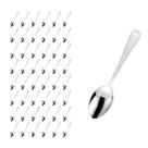 Kit 48 Pçs Colher Reforçada Inox Restaurante / Casa / Bar Kit 48 Pçs Colher Reforçada Inox Restaurante / Casa / Bar
