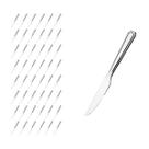 Kit 48 Pçs Faca Reforçada Inox Restaurante / Casa / Bar