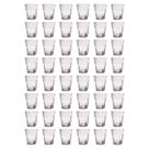 Kit 48 Peças Copo Shot Vidro Tequila Cachaça Bar 45ml Dose