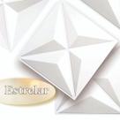 Kit 48 Placas 3d Revestimento De Parede Decorativa 25 x 25cm - Kit 48 Placas 3d Revestimento De Parede Decorativa 25 x 25cm -