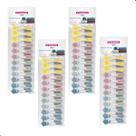 Kit 48 Pregador de Roupas Plástico Resistente Emborrachado Oba Flores Sanremo