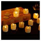 Kit 48Velas de Plástico com LED