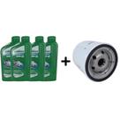 Kit 4L Óleo Lubrax 20w50 + Filtro Tecfil TM3 - Para: Gm Astra / Corsa / Celta