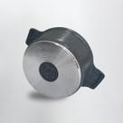 Kit 4pçs Caçarolas 18, 20, 24cm Frigideira 24cm Silver Forno e Fogão com Tampas de Vidro - Cor: Cinza.