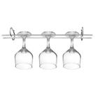 Kit 4pcs Suporte Porta Taças Cromado 35cm