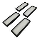 Kit 4un Filtro HEPA Compatível com Robô Aspirador Karcher RCV1 9.372-104.0 Kit 4un Filtro HEPA Compatível com Robô Aspirador Karcher RCV1 9.372-104.0