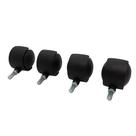 Kit 4un Rodizio Roda Rodinha Preto para Aspirador KARCHER NT585 NT BLACK NT2000 NT2100 NT3000 93801300 Kit 4un Rodizio Roda Rodinha Preto para Aspirador KARCHER NT585 NT BLACK NT2000 NT2100 NT3000 93801300