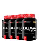 Kit 4x BCAA 4800 250 Cápsulas - Bodybuilders Kit 4x BCAA 4800 250 Cápsulas - Bodybuilders