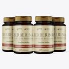 Kit 4x - Berberina - 60 cápsulas