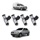 Kit 4x Bico Injetor Fiat Palio Uno Fire Fiorino 1.0/1.5 8v BIK1302