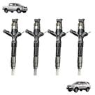 Kit 4x Bico Injetor Toyota Hilux SW4 SRV 2.5 16v 2011 Estrela BIK761
