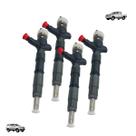 Kit 4x Bico Injetor Toyota Hilux SW4 SRV 3.0 2011 2012 2013 2014 2015 2016 2017 2018 2019 2020 Original BIK290