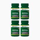 Kit 4x Biotina Com 60 capsúlas 500mg