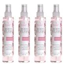 Kit 4x Body Splash Desodorante Colônia Belle Rose 130ml