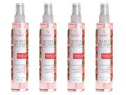 Kit 4x Body Splash Desodorante Colônia Morango com Champagne 130ml
